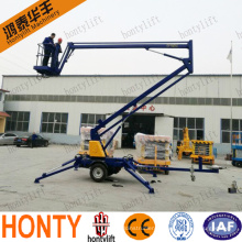 6-18m diesel power hot-selling power tailgate lift/aerial work lift for sale